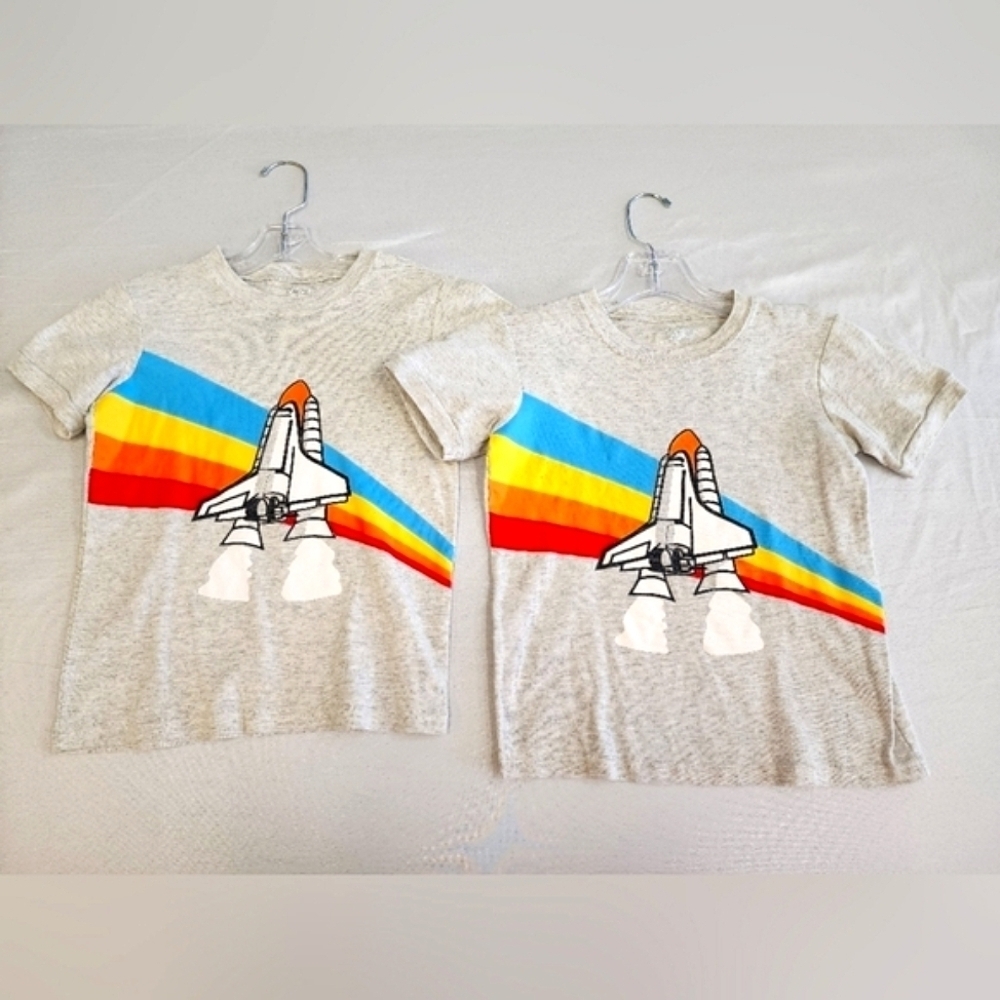 Shelry Grey Graphic T-Shirt, sz 8 yrs